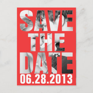CUTOT SAVE THE DATE Post Card Ankündigungspostkarte