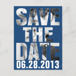 CUTOT SAVE THE DATE Post Card Ankündigungspostkarte