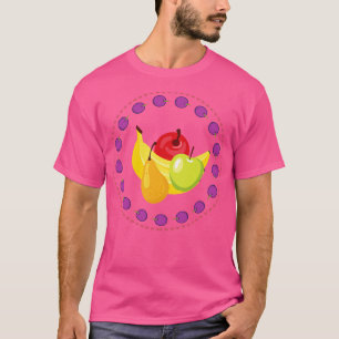 CutOut Fruit-Briefmarke T-Shirt