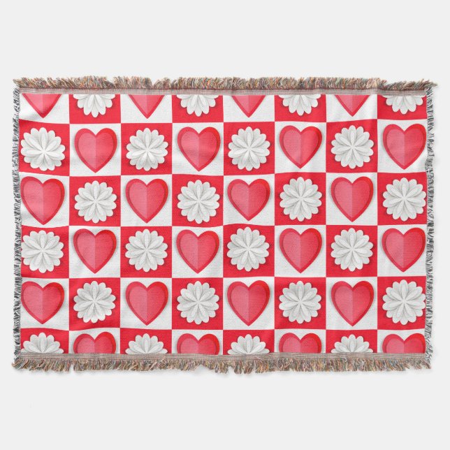 Cutout-Liebe Decke (Vorderseite)