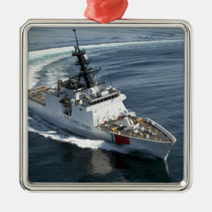 Cutter Waesche der US-Küstenwache 2 Ornament Aus Metall