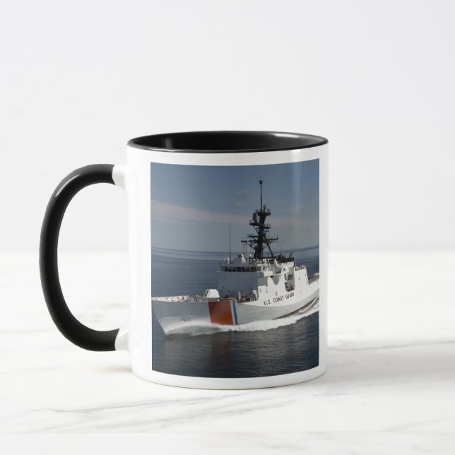 Cutter Waesche der US-Küstenwache 3 Tasse (Links)