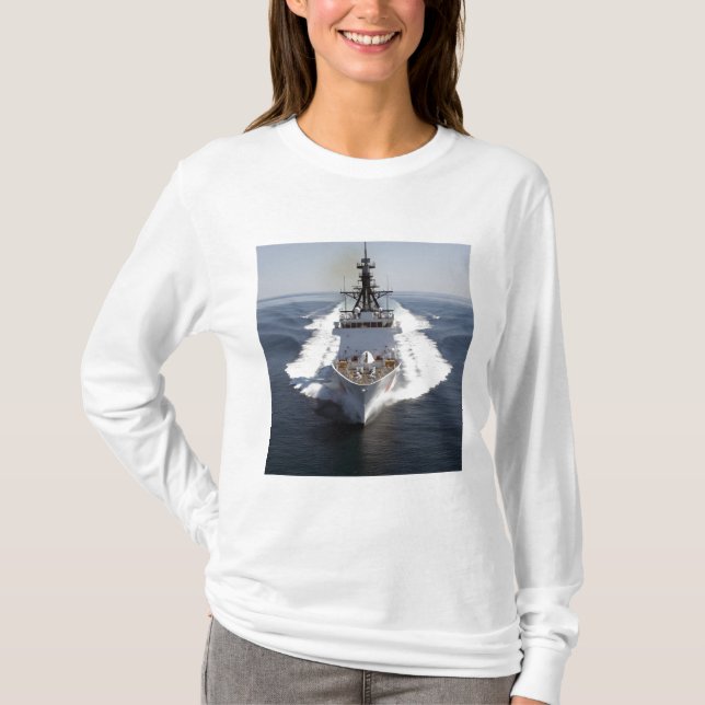 Cutter Waesche der US-Küstenwache T-Shirt (Vorderseite)