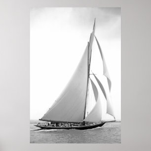 Cutter Yacht Britannia Poster