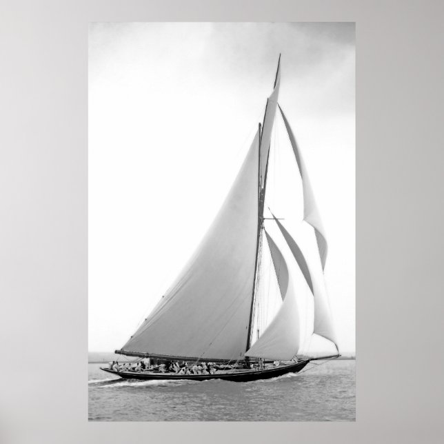 Cutter Yacht Britannia Poster (Vorne)