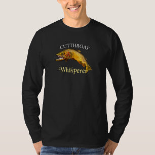 Cutthroat Trout Whisperer Dark Long Sleeve T-Shirt