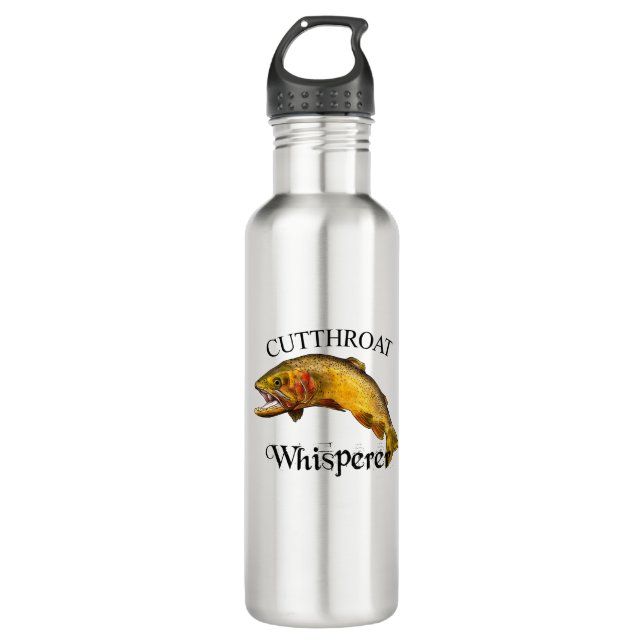 Cutthroat Trout Whisperlight Edelstahlflasche (Vorderseite)