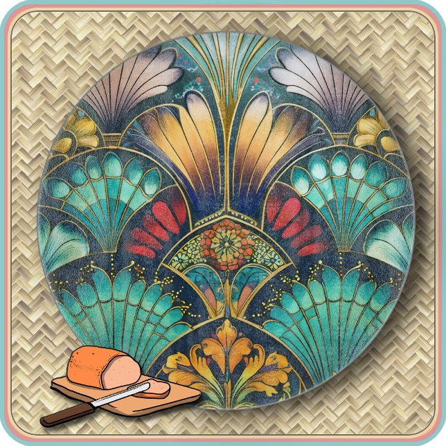 CUTTING BOARD - Art Deco #1 Schneidebrett (Von Creator hochgeladen)
