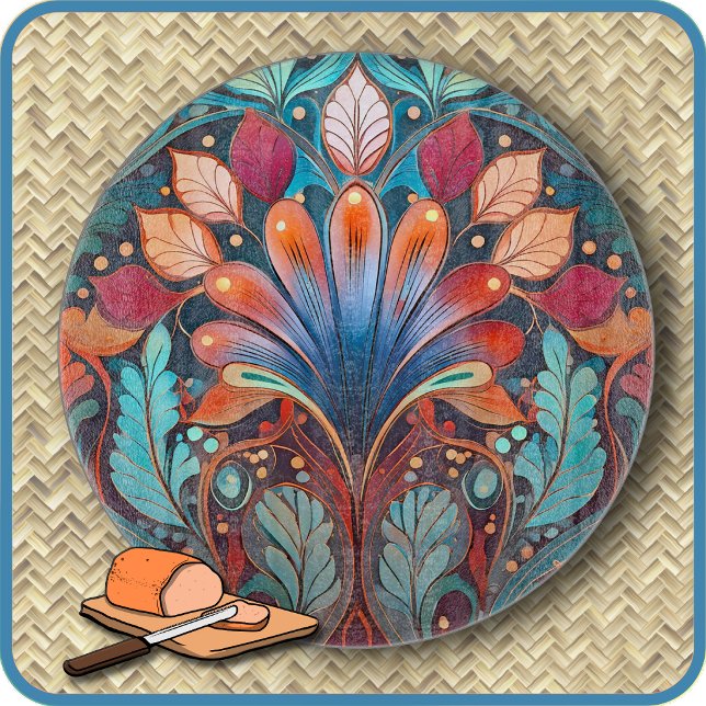 CUTTING BOARD - Art Deco #2 Schneidebrett (Von Creator hochgeladen)
