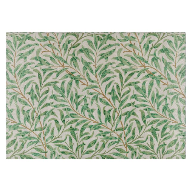 Cutting Board Art Nouveau Willow Bough Muster Schneidebrett (Vorderseite)