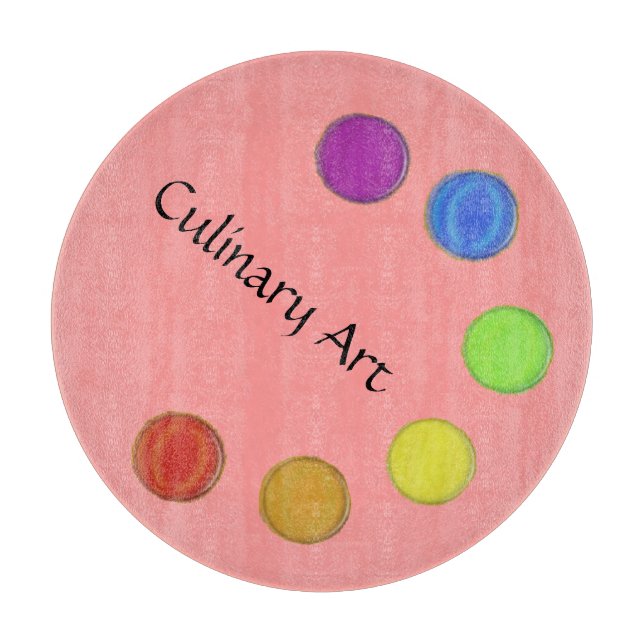 Cutting Board - Kulinarische Kunst Schneidebrett (Vorderseite)