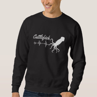 Cuttlefish Heartbeat Squid Cuttlefish Sweatshirt