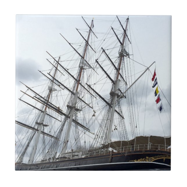 Cutty Sark Clipper Fliese (Vorderseite)