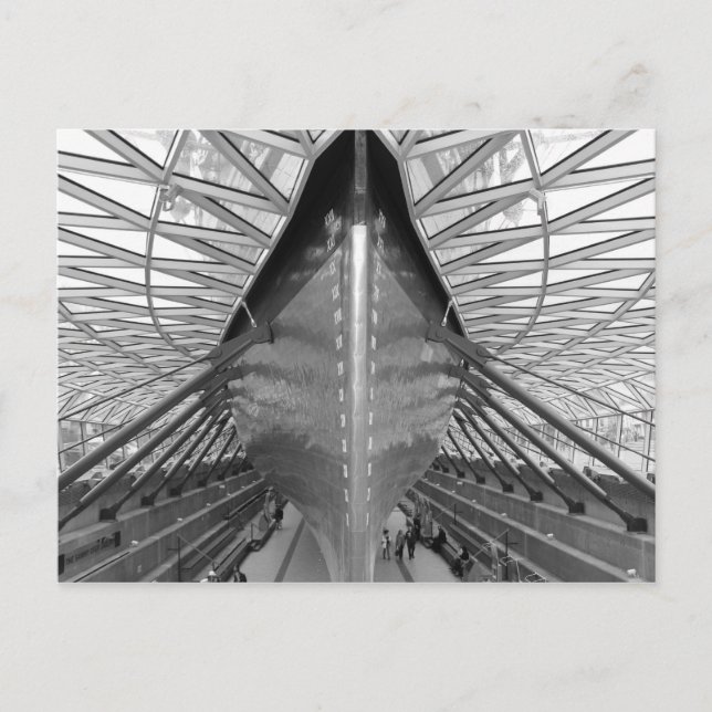 Cutty Sark, Greenwich Postcard Postkarte (Vorderseite)