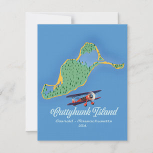 Cuttyhunk-Insel Gosnold, Massachusetts Karte