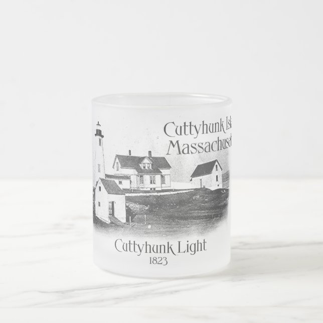 Cuttyhuunk Licht - Massachusetts Mattglastasse (Mittel)