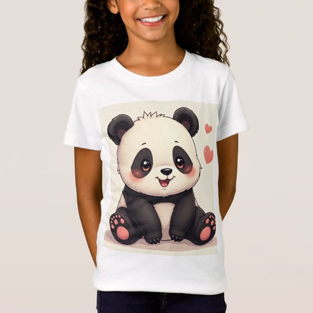 Cuty Panda T Shirts (Vorderseite)