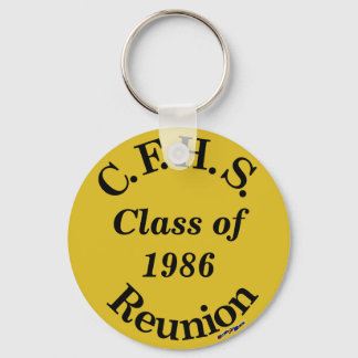 Cuyahoga Falls High School Wiedersehen - Goldschlü Schlüsselanhänger