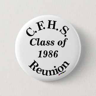 Cuyahoga Falls Wiedersehen - weißes Button