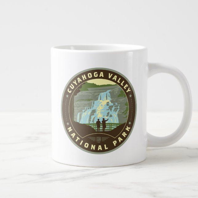 Cuyahoga-Nationalpark Jumbo-Tasse (Rechts)