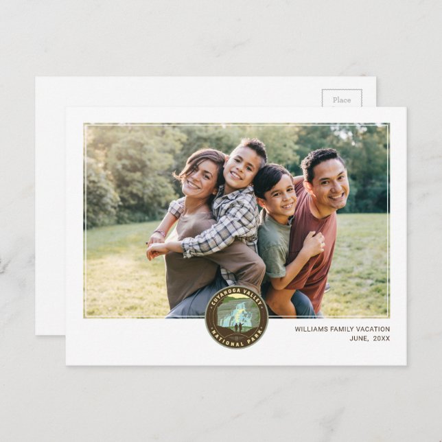 Cuyahoga-Nationalpark Postkarte (Vorne/Hinten)