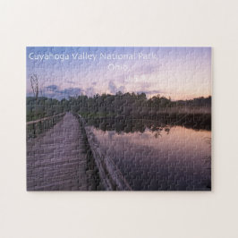 Cuyahoga Tal-Biber-Sumpf-Puzzlespiel mit Puzzle