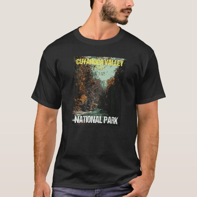 Cuyahoga Valley National Park Ohio Poster T-Shirt (Vorderseite)