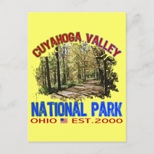 Cuyahoga Valley National Park, Ohio Postkarte