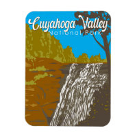 Cuyahoga Valley Nationalpark Illustration Travel