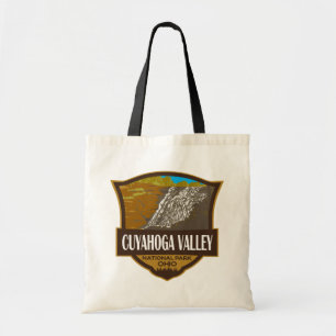 Cuyahoga Valley Nationalpark Illustration Travel Tragetasche