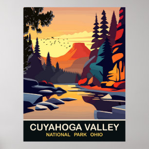 Cuyahoga Valley, Nationalpark, OH, Reise Poster