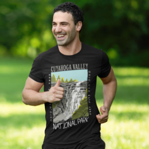 Cuyahoga Valley Nationalpark Ohio Distressed T-Shirt