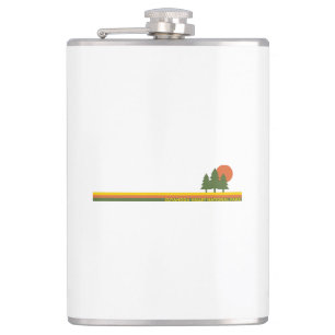 Cuyahoga Valley Nationalpark Pine Trees Flachmann