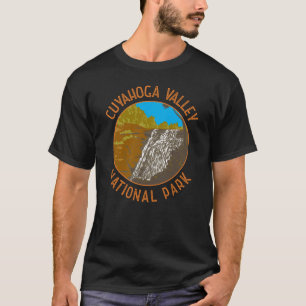Cuyahoga Valley Nationalpark Retro gestört T-Shirt