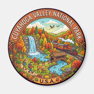Cuyahoga-Valley-Nationalpark USA Magnet
