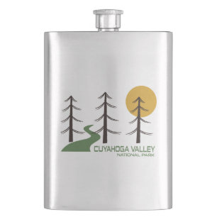 Cuyahoga Valley Nationalparkroute Flachmann