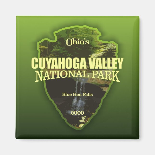 Cuyahoga Valley NP (Arrowhead) Magnet (Vorne)