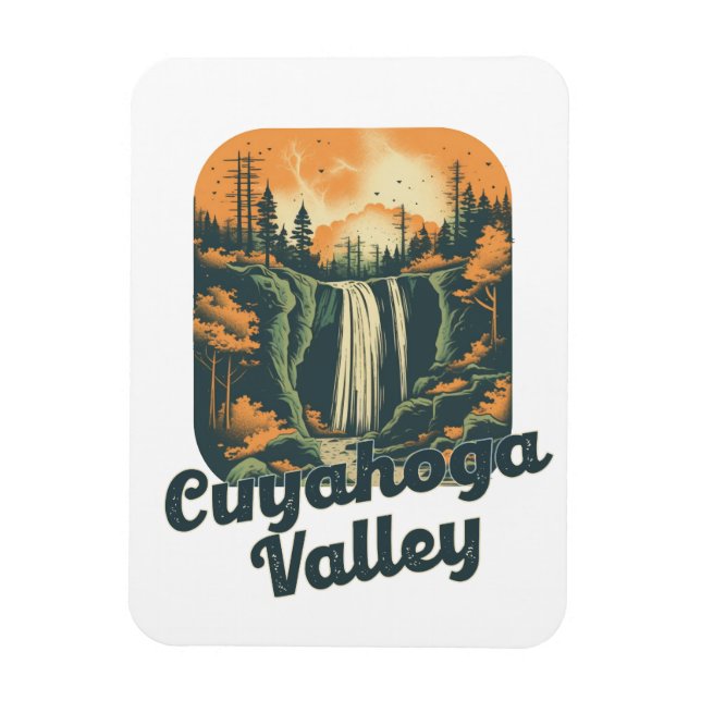 Cuyahoga Valley Travel Foto Magnet (Vertikal)
