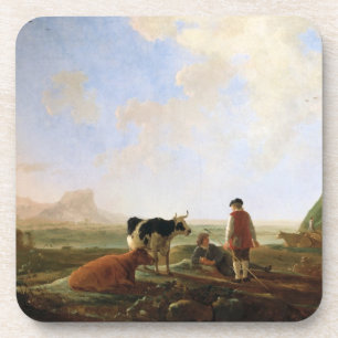 Cuyp's Herdsmen-Untersetzer Getränkeuntersetzer