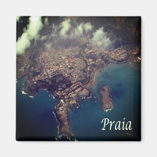 CV - Kap Verde - Praia - Sicht auf die Luft Magnet
