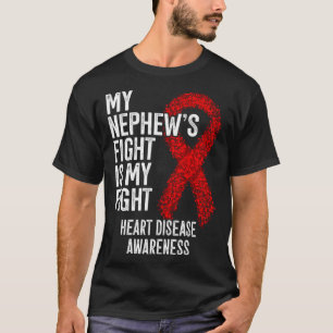 CVD Mein Nephew's Kampf ist meine Herzkrankheit Aw T-Shirt