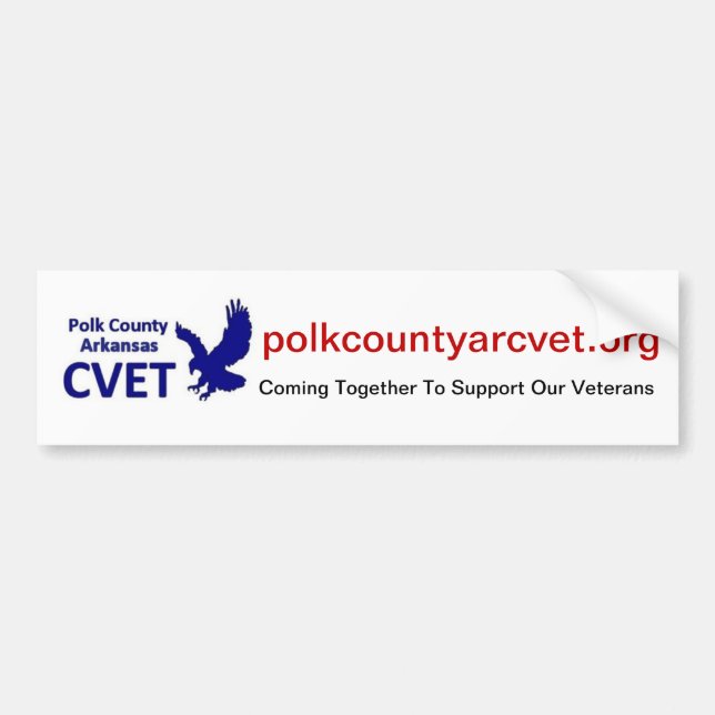 CVET Bumper Sticker Autoaufkleber (Vorne)