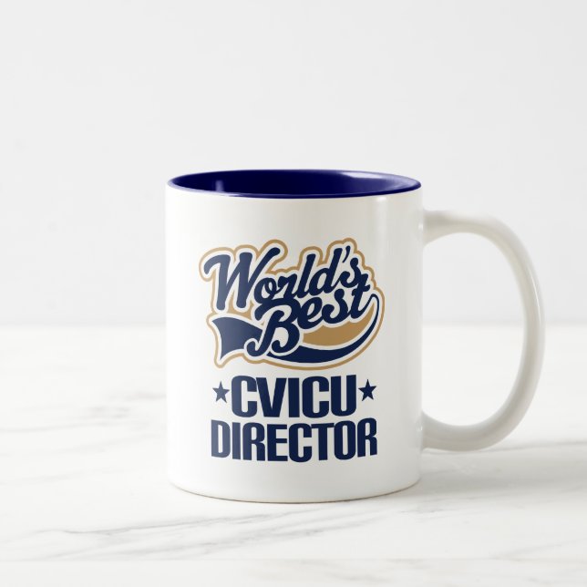 CVICU Direktor Appreciation Gift Mug Zweifarbige Tasse (Rechts)