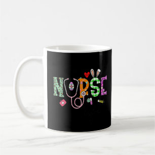 Cvicu Nurse Bunny Nurse Funny Egg Osterfest Flora Kaffeetasse