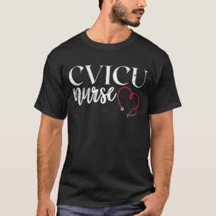 CVICU Nurse Work School Team Squad Women T-Shirt