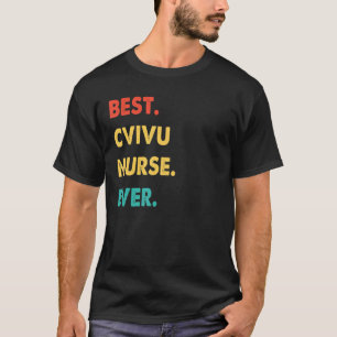 Cvivu Nurse Profession Retro Bestes Cvivu Krankenp T-Shirt