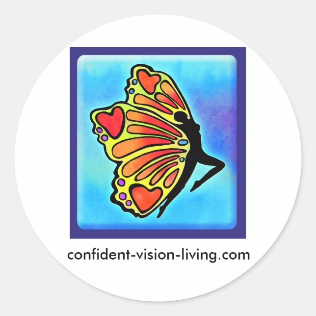 CVL Round Aufkleber (Vorderseite)