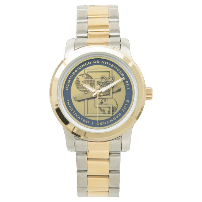 CVN-65 USS ENTERPRISE COMMEMORATIVE WATCH ARMBANDUHR