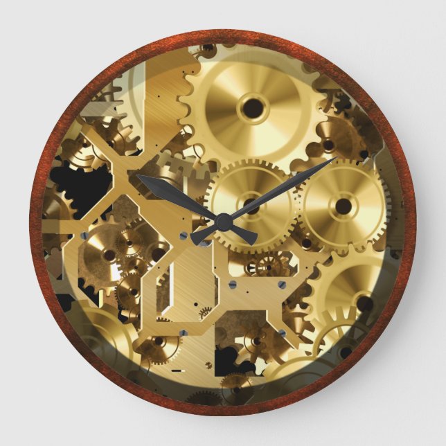 CW1-Wanduhren Große Wanduhr (Vorderseite)