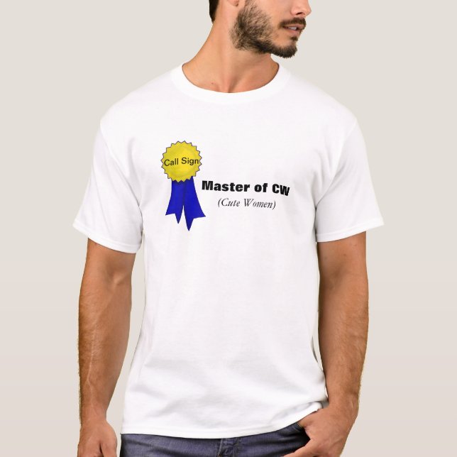 CW Award Shirt Funny - Passen Sie es an! (Vorderseite)